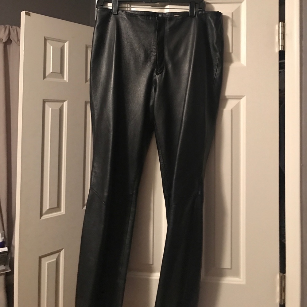 Leather pants